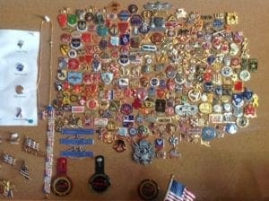 wall of awards