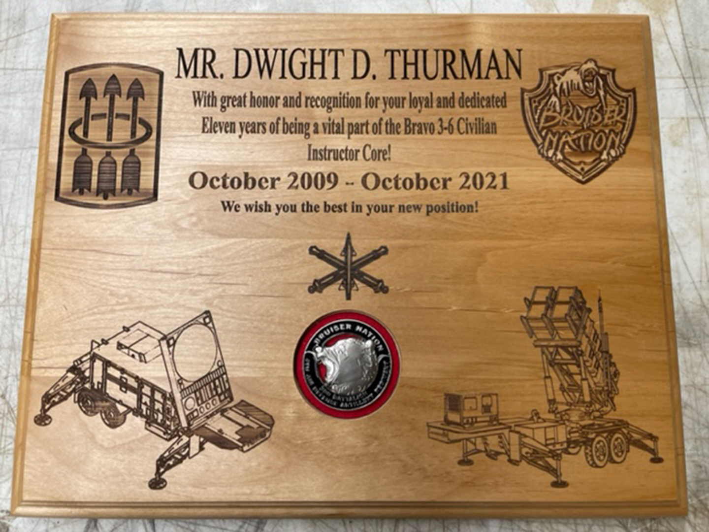 Dwight-Thurman-Plaque